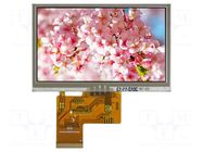Display: TFT; 4.3"; 480x272; Illumin: LED; Dim: 105.5x67.2x4.05mm RAYSTAR OPTRONICS