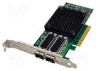 PC extension card: PCIe; SFP x2; PCI Express 3.0; 25Gbps DIGITUS