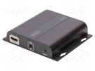 HDMI extender; HDCP 1.4,HDMI 1.4; black; Enclos.mat: metal; 120m DIGITUS