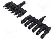 Splitter; solar male x6,solar female x6 CONNFLY