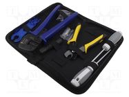 Kit: for assembly work; case; photovoltaics CONNFLY