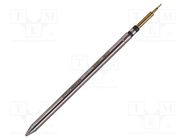 Tip; chisel,elongated; 1.8mm; for soldering station METCAL