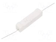 Resistor: wire-wound; cement; THT; 100mΩ; 10W; ±5%; Ø0.8x35mm ROYALOHM