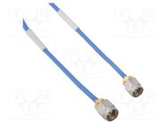 Cable; SMA male,both sides; straight; 0.25m; 50Ω AMPHENOL RF