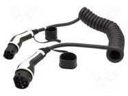 Cable: eMobility; 2x0.5mm2,5x6mm2; 400V; 22kW; IP55; 32A; 10m DIGITUS