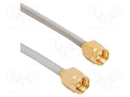 Cable; SMA male,both sides; straight; 0.153m; 50Ω AMPHENOL RF