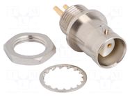 Connector: coaxial; socket; male/female; TWINAX; soldering; brass AMPHENOL RF