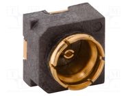 Socket; MMCX; female; straight; 50Ω; SMT; on PCBs; LCP; gold-plated AMPHENOL RF