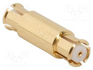 Adapter; SMP male,both sides; Insulation: PTFE; 50Ω; 40GHz AMPHENOL RF