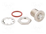 Connector: coaxial; socket; female; TRIAX; soldering; straight AMPHENOL RF