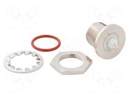 Connector: coaxial; socket; female; TRIAX; soldering; straight AMPHENOL RF