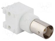 Connector: BNC; socket; female; straight; 50Ω; THT; polypropylene AMPHENOL RF