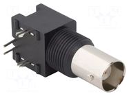 Connector: BNC; socket; female; angled 90°; 50Ω; THT; polypropylene AMPHENOL RF