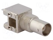Connector: BNC; socket; female; straight; 50Ω; THT; polypropylene AMPHENOL RF