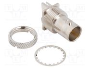 Connector: BNC; socket; female; straight; 75Ω; SMT; PTFE; -65÷165°C AMPHENOL RF