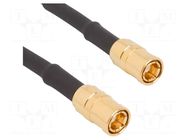 Cable; SMB female,both sides; straight; 3m; 50Ω AMPHENOL RF
