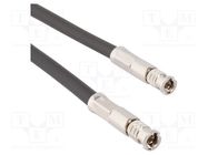 Cable; 75Ω; BNC HD męski male,both sides; straight; 0.5m AMPHENOL RF