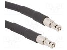 Cable; 75Ω; BNC HD męski male,both sides; straight; 4m AMPHENOL RF