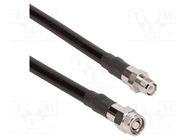 Cable; RP-TNC female,TNC RP male; straight; 0.305m; 50Ω AMPHENOL RF