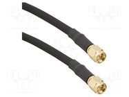 Cable; SMA male,both sides; straight; 0.25m; 50Ω AMPHENOL RF