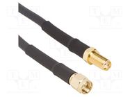 Cable; SMA male,SMA female; straight; 0.61m; 50Ω AMPHENOL RF