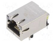 Connector: RJ45; socket; PIN: 8; shielded,with LED; 8p8c; THT BEL FUSE