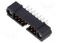 Connector: wire-wire/PCB; socket; male; PIN: 14; Datamate J-Tek; 3A HARWIN