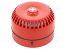 Signaller: sound; red; Ø93x63mm; -25÷70°C EATON ELECTRIC