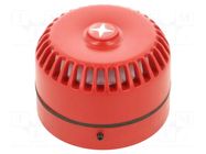 Signaller: sound; red; Ø93x63mm EATON ELECTRIC