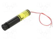 Module: laser; 5mW; green; line; 532nm; 2.7÷3.3VDC; 50÷350mA; 90° PICOTRONIC