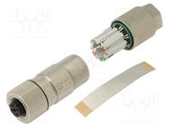 Plug; M12; female; D code-Ethernet; for cable PHOENIX CONTACT