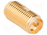 Adapter; RP-SMA female,both sides; Insulation: PTFE; 50Ω; 18GHz AMPHENOL RF