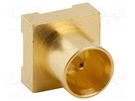 Socket; MCX; female; straight; 75Ω; SMT; on PCBs; PTFE; gold-plated AMPHENOL RF