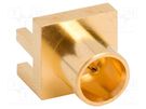Socket; MCX; female; straight; 75Ω; SMT; on PCBs; PTFE; gold-plated AMPHENOL RF
