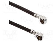 Cable; AMC female,both sides; angled; 0.85m; 50Ω AMPHENOL RF