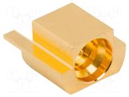 Connector: coaxial; socket; male; SMP; SMT; on PCBs; straight; 50Ω AMPHENOL RF