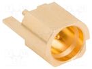Socket; coaxial; male; straight; 50Ω; SMT; on PCBs; -65÷165°C; SMP AMPHENOL RF