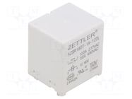 Relay: electromagnetic power; SPST-NO; Ucoil: 12VDC; 100A; PCB ZETTLER