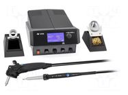 Station: hot air; digital,with knob; 150÷450°C; ESD; 2÷20l/min ERSA