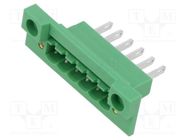 Pluggable terminal block; 5.08mm; ways: 6; straight; plug; male PHOENIX CONTACT