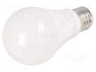 LED lamp; cool white; E27; 230VAC; 9.5W; 200°; 6500K GTV Poland