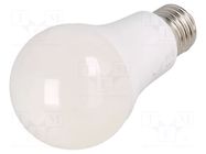 LED lamp; white warm; E27; 230VAC; 830lm; 9W; 200°; 3000K GTV Poland