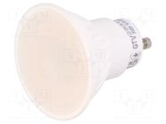 LED lamp; white warm; GU10; 230VAC; 850lm; 9.1W; 120°; 3000K GTV Poland