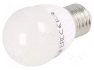 LED lamp; white warm; E27; 230VAC; 1000lm; 10W; 160°; 3000K GTV Poland