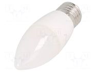 LED lamp; neutral white; E27; 230VAC; 720lm; 8W; 160°; 4000K GTV Poland