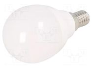 LED lamp; cool white; E14; 230VAC; 720lm; 8W; 160°; 6400K GTV Poland