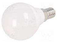 LED lamp; cool white; E14; 230VAC; 255lm; 3W; 160°; 6400K GTV Poland