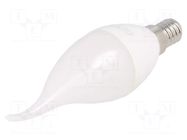 LED lamp; cool white; E14; 230VAC; 260lm; 3W; 160°; 6400K GTV Poland