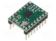 Stepper motor controller; DRV8434; 1.2A; Uin mot: 4.5÷48V; green POLOLU