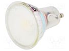 LED lamp; neutral white; GU10; 230VAC; 270lm; 3W; 110°; 3600K GTV Poland